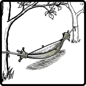 Tarpologie - Klassische Hängematte