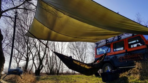 4x4 Thermo-tarp & hamak